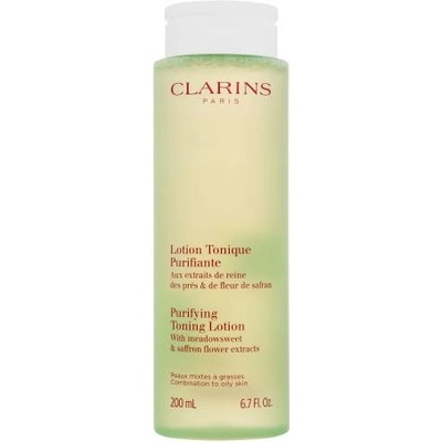 Clarins Purifying Toning Lotion хидратиращ и тониращ тоник за лице 200 ml за жени