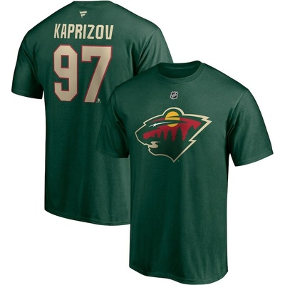 Fanatics tričko Kirill Kaprizov Minnesota Wild green