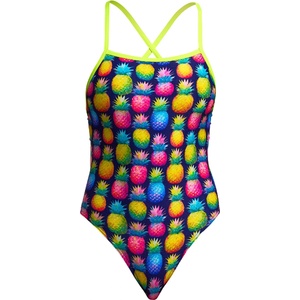 Funkita Дамски бански костюм Funkita Women's Tie Me Tight One Piece Swimsuit - Pine Gap - размер 38 (EU) (150-5662-1414)