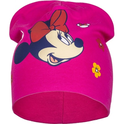 dívčí čepice Minnie Mouse 036 růžová tmavě