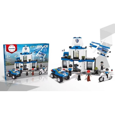 Mamido Stavebnica policajnej stanice 518 ks City Police