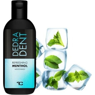 Dedra Dent REFRESHING MENTHOL s kyselinou hyaluronovou & stévií hydratace & svěží dech 100 ml