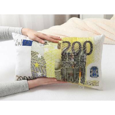 Škodák 3D vankúš bankovka 200 € 50x30