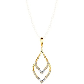 Image 1 of SAVICKI обеци: позлатено сребро. кубичен цирконий