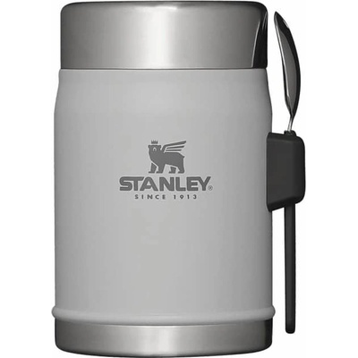 Stanley Termoska na jedlo s lyžičkou/vidličkou The Legendary Classic Food Jar 400 ml Ash