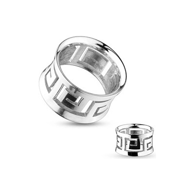 Piercingate tunel do ucha s výřezy PTP00238