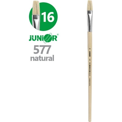 Štetec plochý JUNIOR č. 16" 577 Natural