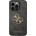 GUESS Калъф Guess - PU 4G Metal Logo, iPhone 15 Pro, сив (3666339171568)