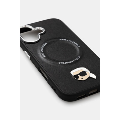 KARL LAGERFELD Кейс за телефон Karl Lagerfeld iPhone 17 (KLHMP17SPSMLRKLK)
