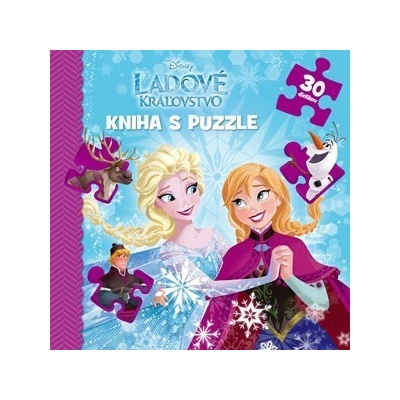 Ľadové kráľovstvo - Kniha puzzle - 30 dielikov SK