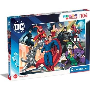 Clementoni 104ч. Пъзел DC Comics 1