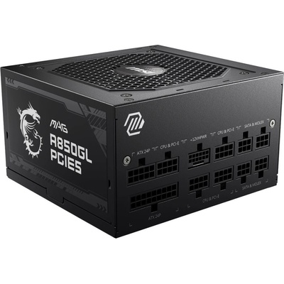 MSI MAG A850GL PCIE5 850W 306-7ZP8A36-CE0 – Zboží Mobilmania