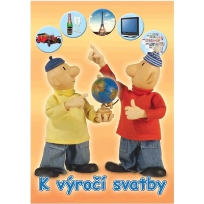 NG 95128 Blahopřání PAM VÝROČÍ otevírací, A5 2x165x230