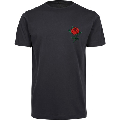 Mister Tee Тениска Rose Tee navy XXLUB-MT2508-00155 - Тъмносив, размер XL