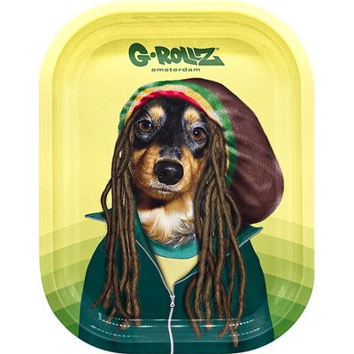 G-ROLLZ Kovová miska Rastadog 18 x 14 cm