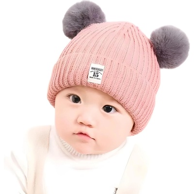 HARAHU Детска шапка lo-21583 - Розова kp21583 (lo-21583)