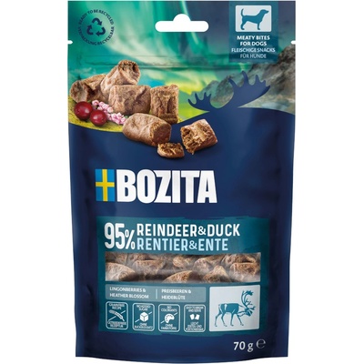 Bozita Meaty Bites se sobem a kachnou 2 x 70 g