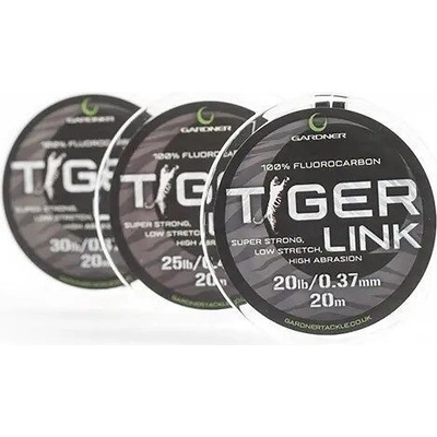 Fluorocarbon Gardner Tiger Link 20 m 0,43 mm 25 lb