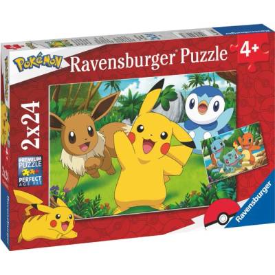 Ravensburger Puzzle Ravensburger Pokemon 2x24pc (10105668)