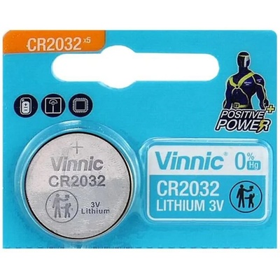 Vinnic Литиева батерия Vinnic CR2032, 3V (4898338006346)