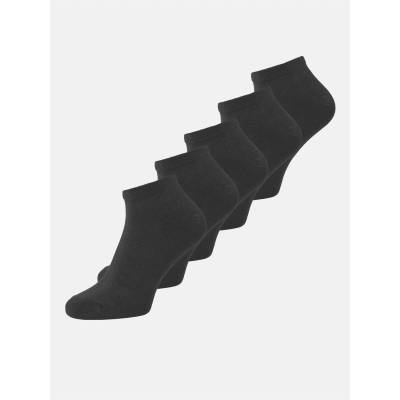 Jack and Jones Мъжки чорапи Jack and Jones 5-pack Dongo Ankle Socks Mens - Black