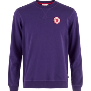 Fjällräven Мъжки пуловер Fjällräven 1960 Logo Badge Sweater Jumper - Dark Violet (017-3150-0912)