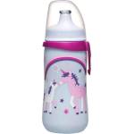 Nip Бебешко шише с клапа NIP - Kids cup, за момичета, 330 ml (4000821350526) - baby