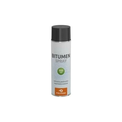 Polykar Bitumen nástřik podvozku aut, sprej, černý, 500 ml