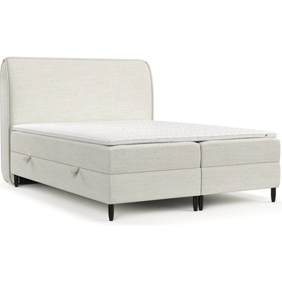 Maison de Reve Кремаво боксспринг легло с място за съхранение 200x200 cm Melba - Maison de Rêve (MELBA200_MDR_P0_MDO492_M13_MDO492_T16_L32)