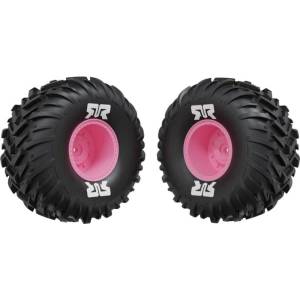 Arrma колело с гума dBoots Cut Chevron MT, джанта розова (2)