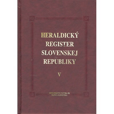Heraldický register SR V Ladislav Vrteľ; Peter Kartous