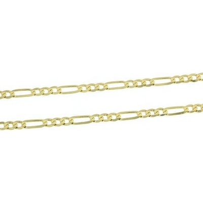 Zlatnictví U Kostela Ozdobný zlatý náramek typ figaro 932178793