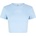 Jack Wills Бебешка тениска Jack Wills Cropped Baby Tee Ladies - Soft Blue