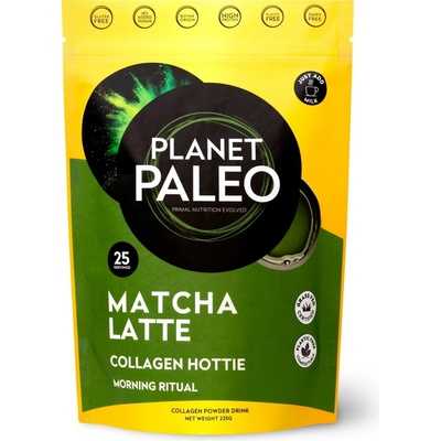 Planet Paleo Pure Collagen Matcha Latte kolagen s matchou 225 g