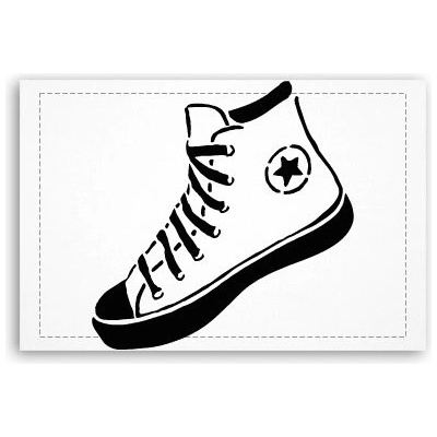 Fotoobraz 60x40 cm malý Converse