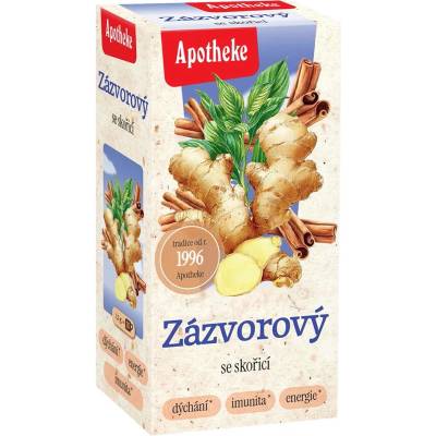 Apotheke čaj zázvorový 20 x 1,5 g