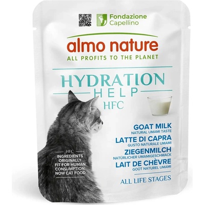 Almo Nature HFC Hydratačné vrecko s kozím mliekom 50 g
