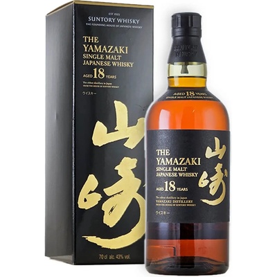 Suntory Yamazaki 18y 43% 0,7 l (darčekové balenie)