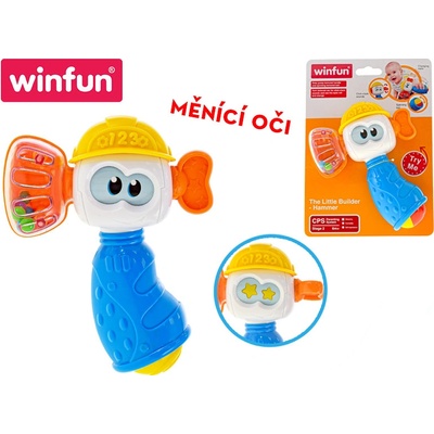 Mikro trading Chrastítko kladívko 15 cm