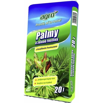 Agro CS Substrát na plamy a zelené rastliny 20 l