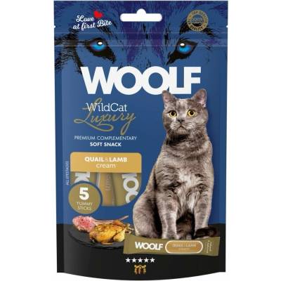 WOOLF WildCat Cream Luxury Quail&Lamb 5 x 14 g