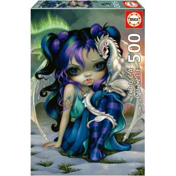 Educa Пъзел, Educa, Леден дракон, 500 части (EDU19906)