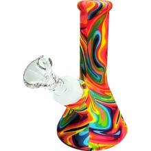 zlatéCBD Silikónové vodné bongo Psychedelic Dream 13 cm
