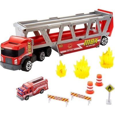 Mattel Matchbox Hasičské auto Fire Rescue HaulerGWM23