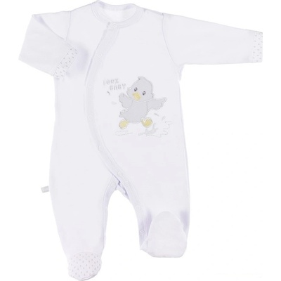 Ewa Klucze dětský overal Newborn bílá – Zboží Dáma