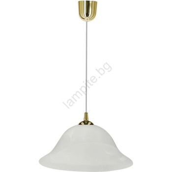 Candellux Пендел VERA 1xE27/60W/230V златист/бял (CA0985)
