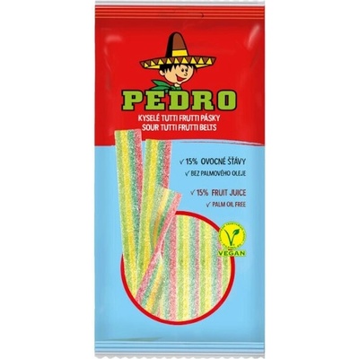 Pedro Tutti frutti kyslé pásiky 80 g