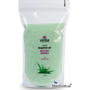 Velba Wellness koupelová sůl Aloe Vera 750 g