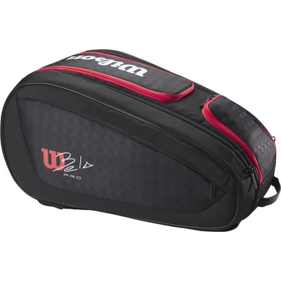 Wilson Bela V3 Padel Racket Bag Black/Red