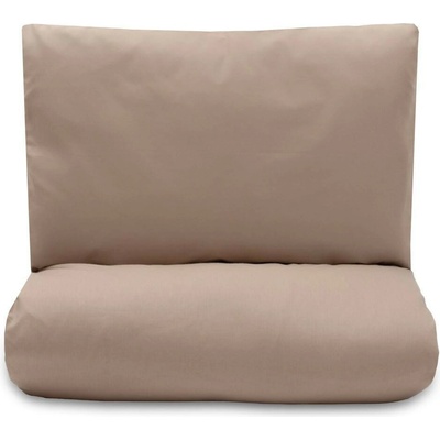 NEW BABY Bavlnený set do postieľky s výplňou 90 x 120 cm cappuccino New Baby